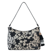 Banyan Hobo - Canvas - Black and White Shadow Floral