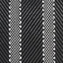 Roma Tote - Straw - Black Metallic Woven