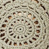 Bolinas Clog - Hand Crochet - Natural Grey Medallion