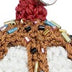 Yarnicharmz Dangle - Hand Crochet - Vanilla Ice Cream